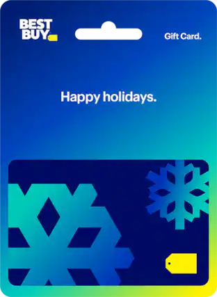 BEST BUY
Gift Card.
Happy holidays.