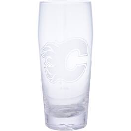 The Memory Company - Calgary Flames 16oz. Clubhouse Pilsner Glass - Multicolor