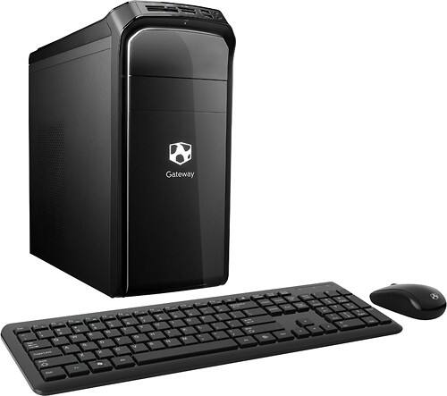 Angle Standard. Gateway - Desktop / Intel® Core™ i5 Processor / 6GB Memory / 1.5TB Hard Drive.