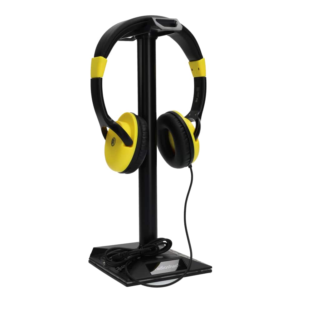 RadioShack - Kids Wired Headphones - Child-Safe Volume, 3.5mm Plug, Soft Cushioned Ear Pads, Adjustable Headband