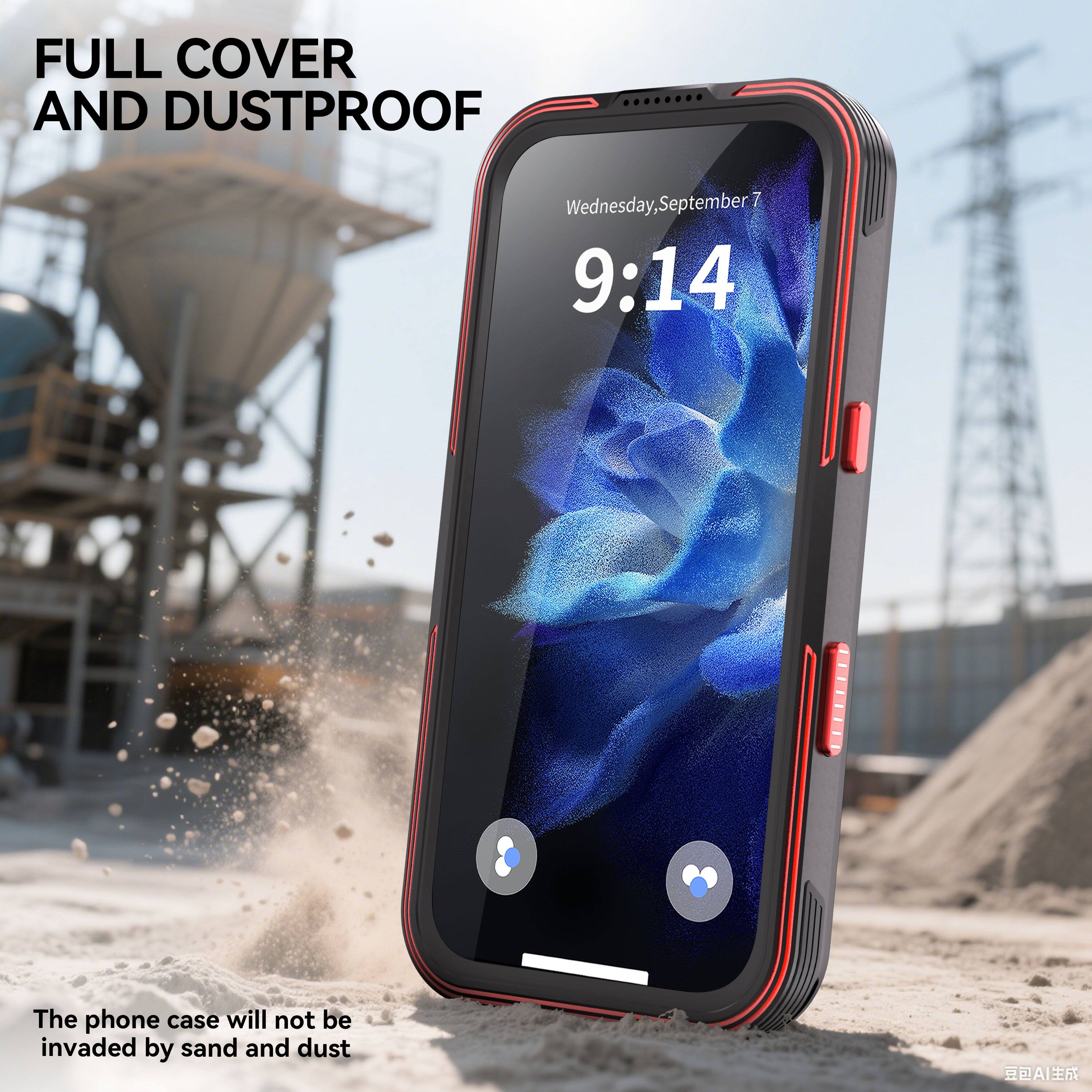 FULL COVER AND DUSTPROOF

Wednesday, September 7
9:14

The phone case will not be invaded by sand and dust