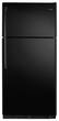 Frigidaire - 18.0 Cu. Ft. Top-Freezer Refrigerator - Ebony - Larger Front