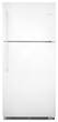 Frigidaire - 20.5 Cu. Ft. Top-Freezer Refrigerator - Pearl - Larger Front