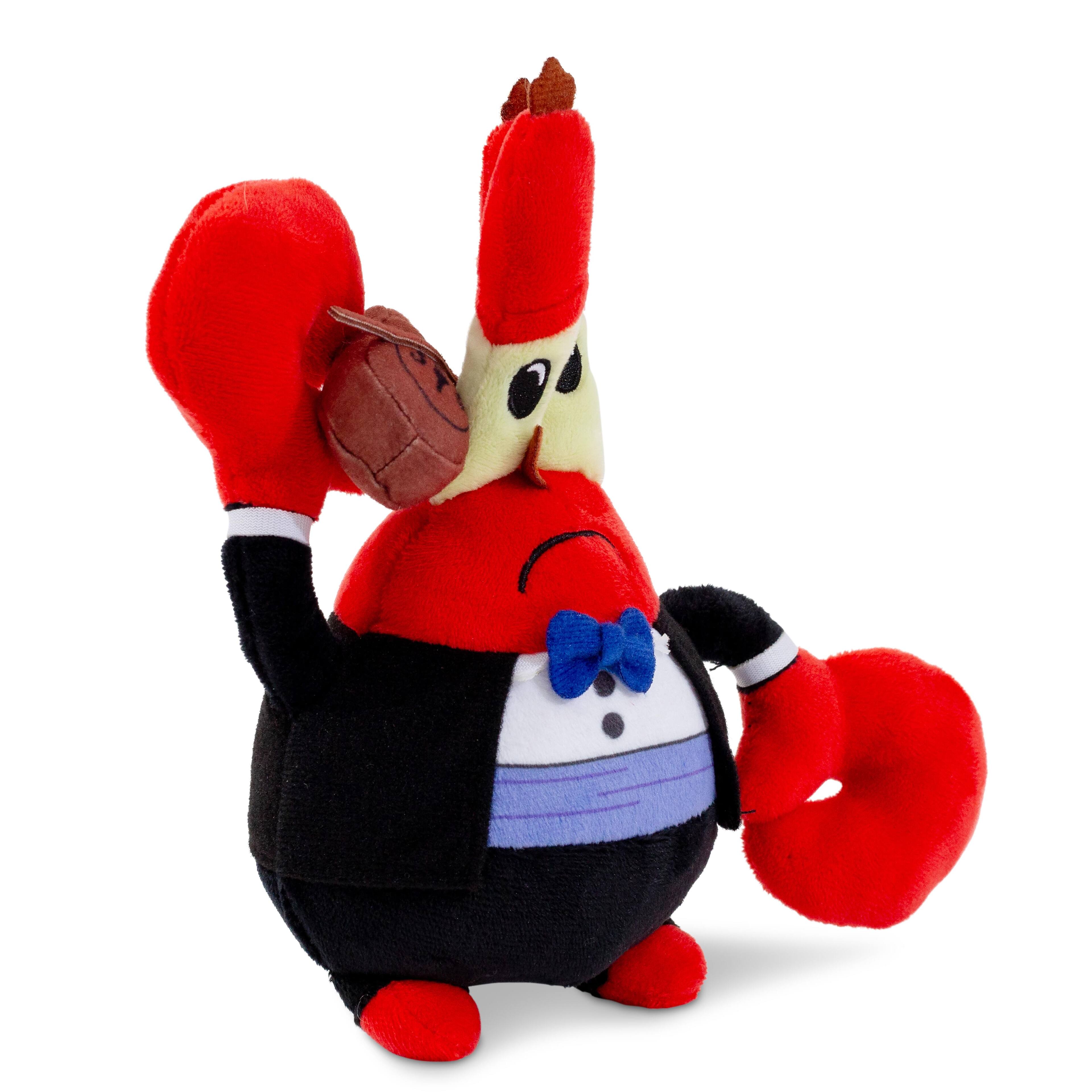 Alt View 1. Nickelodeon - Nickelodeon SpongeBob SquarePants Mr. Krabs Violin 8-Inch Collector Plush Toy - Red.