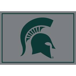 Imperial - Michigan State Spartans 7'8'' x 10'9'' Spirit Rug - Black