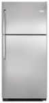 Front Standard. Frigidaire - 20.5 Cu. Ft. Top-Freezer Refrigerator - Stainless steel.