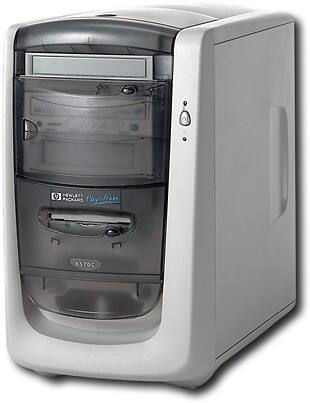 Angle Standard. Hewlett-Packard - Pavilion Computer with Intel® Pentium® III Processor 933MHz.