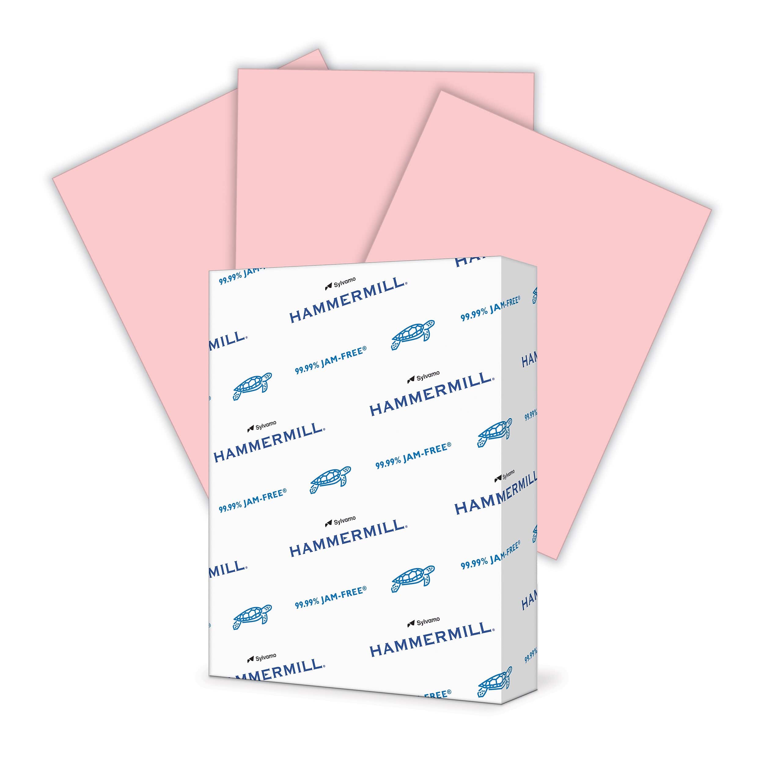 Hammermill - Fore MP Colors Multipurpose Paper, 20 lbs., 8.5" x 11", Pink, 500 Sheets/Ream (103382)