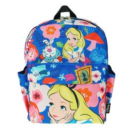 UPD - Disney Alice In Wonderland 12" Multicolor Polyester School Backpack for Girls - Multicolored