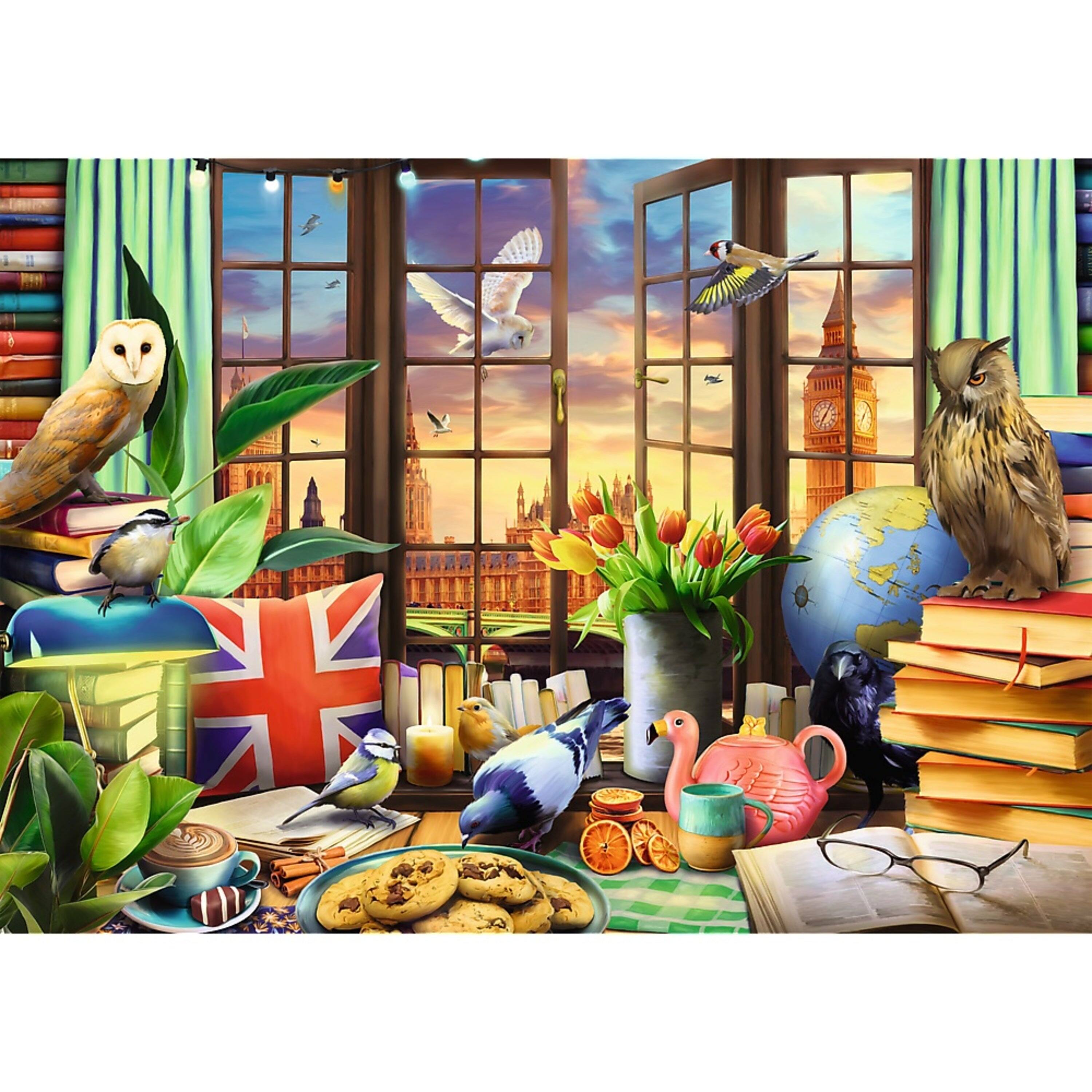 Alt View 1. Trefl - Trefl Premium Plus 1000 Piece Puzzle - All Things British.
