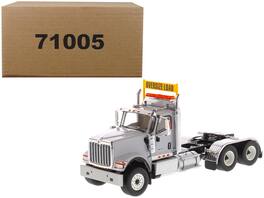 International HX520 Day Cab Tandem Tractor Light Grey 1/50 Diecast Model by Diecast Masters - Light Gray