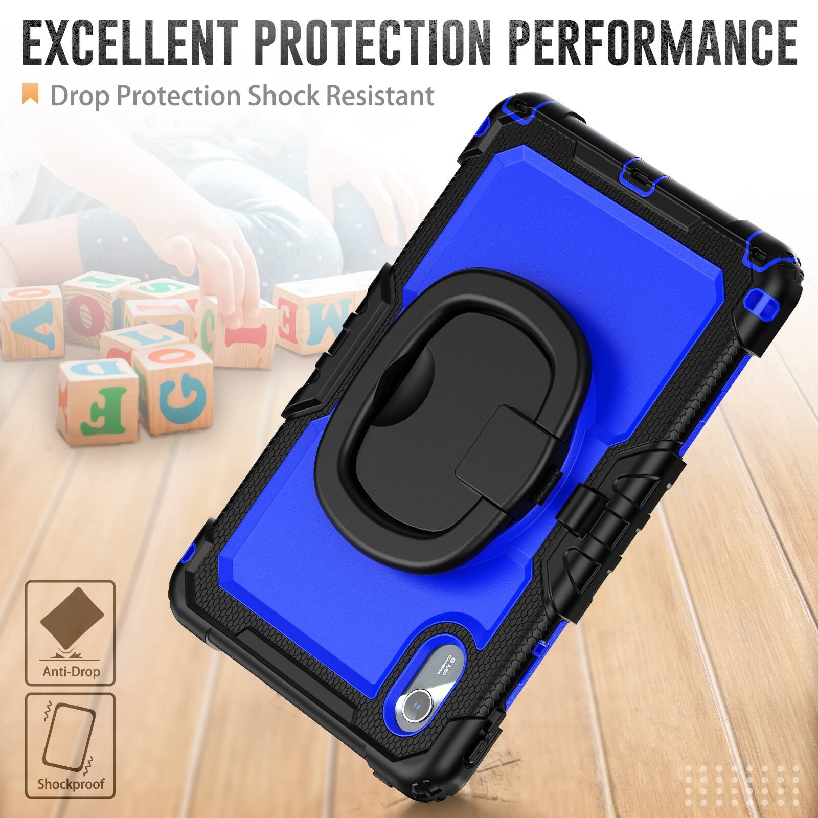 EXCELLENT PROTECTION PERFORMANCE  
Drop Protection Shock Resistant  
Anti-Drop  
Shockproof