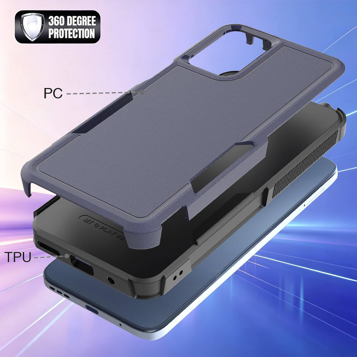 360 DEGREE PROTECTION PC TPU