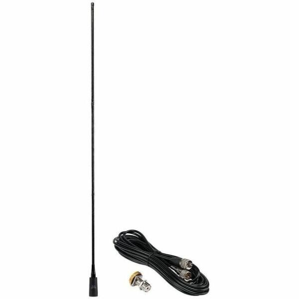 Front. Midland - MXT - 7.5 dB Gain Fiberglass Antenna - Grand Vista - Black.