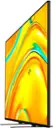Angle. Sony - 75" Class BRAVIA 5 Mini LED 4K UHD Smart Google TV (2025) - Black.
