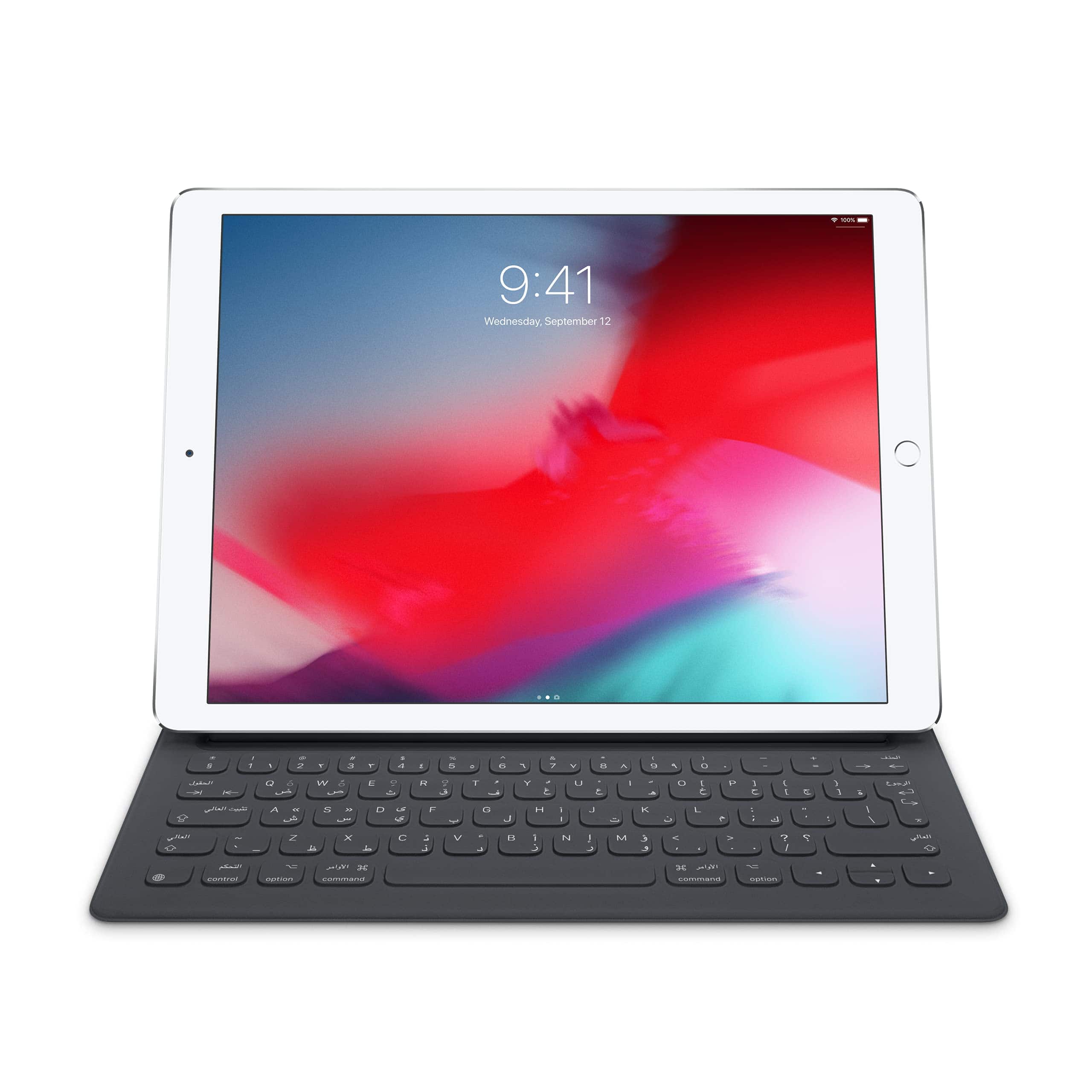 Smart Keyboard (for 12.9-inch Apple iPad Pro, Arabic) - Gray price history on PriceWatchPro
