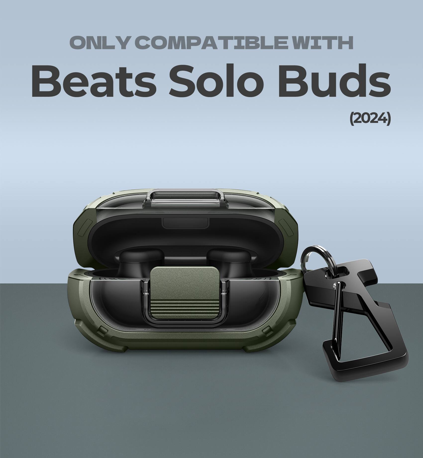 ONLY COMPATIBLE WITH  
Beats Solo Buds  
(2024)