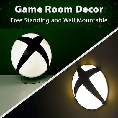 Paladone Xbox Logo Light | Free Standing or Wall Mountable White Paladone Xbox Logo Light | Free Standing or Wall Mountable White