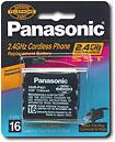 Front Detail. Panasonic - 3.6V NiMH Battery for 2.4GHz Phones.