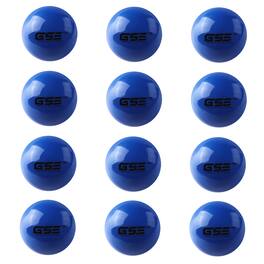 GSE Games & Sports Expert - 12-Pack 3" Weighted Baseballs,Weighted Softballs,Training Baseballs for All Skill Levels.(/18oz) - Blue