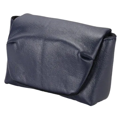 Front. Unique Bargains - Digital Camera Storage Bag 7x4.3x2in PU Portable Case for Nikon Fuji Travel Cosmetic Purse - Blue.
