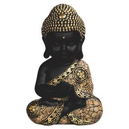 FC Design - 6"H Thai Buddha Dhyana Mudra Meditating Figurine Statue Desk Tabletop Home Decor Gift - Multi-Color