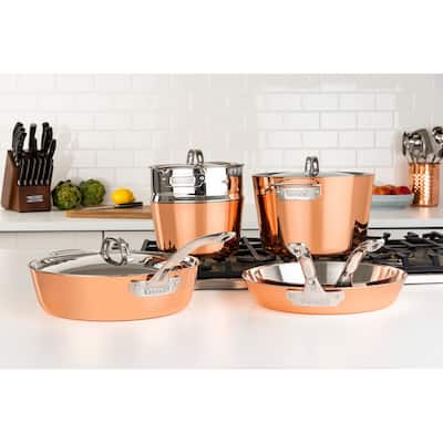 Viking 4 Ply 9PC Cookware Set Copper 40591-9989C - Best Buy Viking 4 Ply 9PC Cookware Set Copper 40591-9989C - Best Buy
