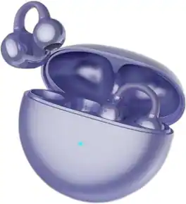 SKRAN - Wireless Earbuds- Hi-FEC Stereo Sound, Cloud-Like Comfort Fit, No Sound Leakage & Metallic Electroplating Design - Purple