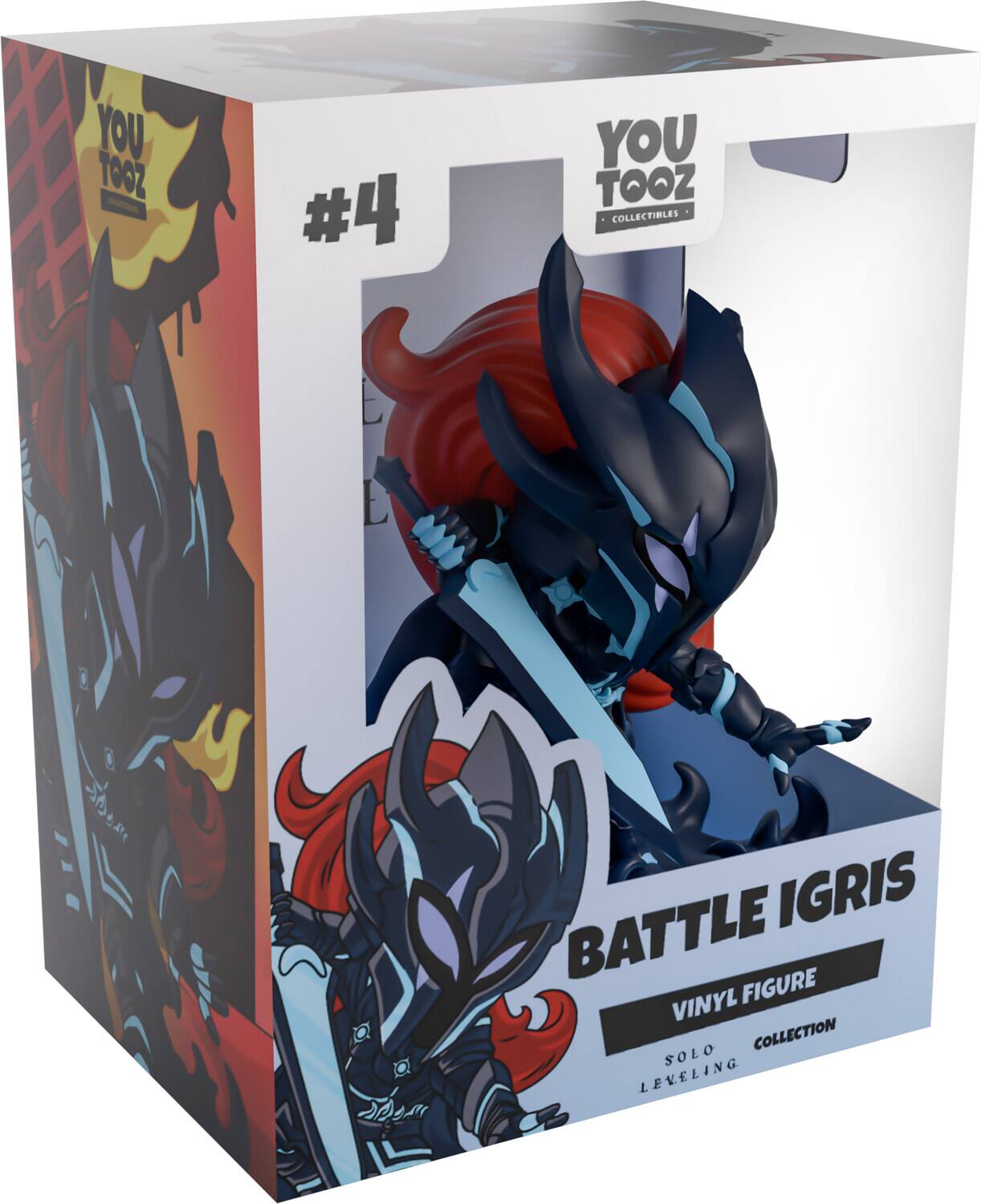 YOU TOOZ  
#4  
YOU TOOZ COLLECTIBLES  

BATTLE IGIRIS VINYL FIGURE  
SOLO COLLECTION  
LEVELING