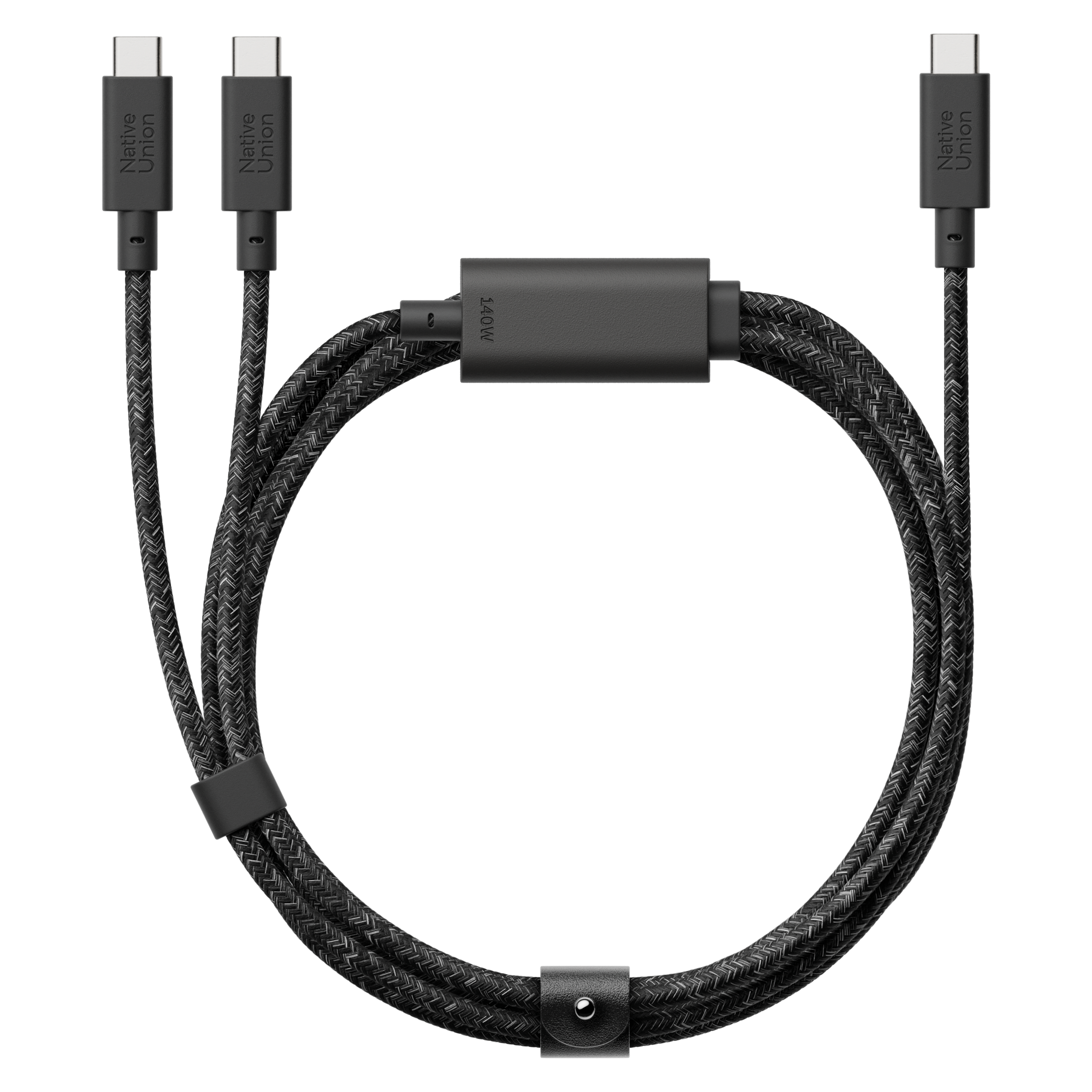 Native Union - Belt Cable 2-in-1 (USB-C to USB-C & USB-C) - Cosmos