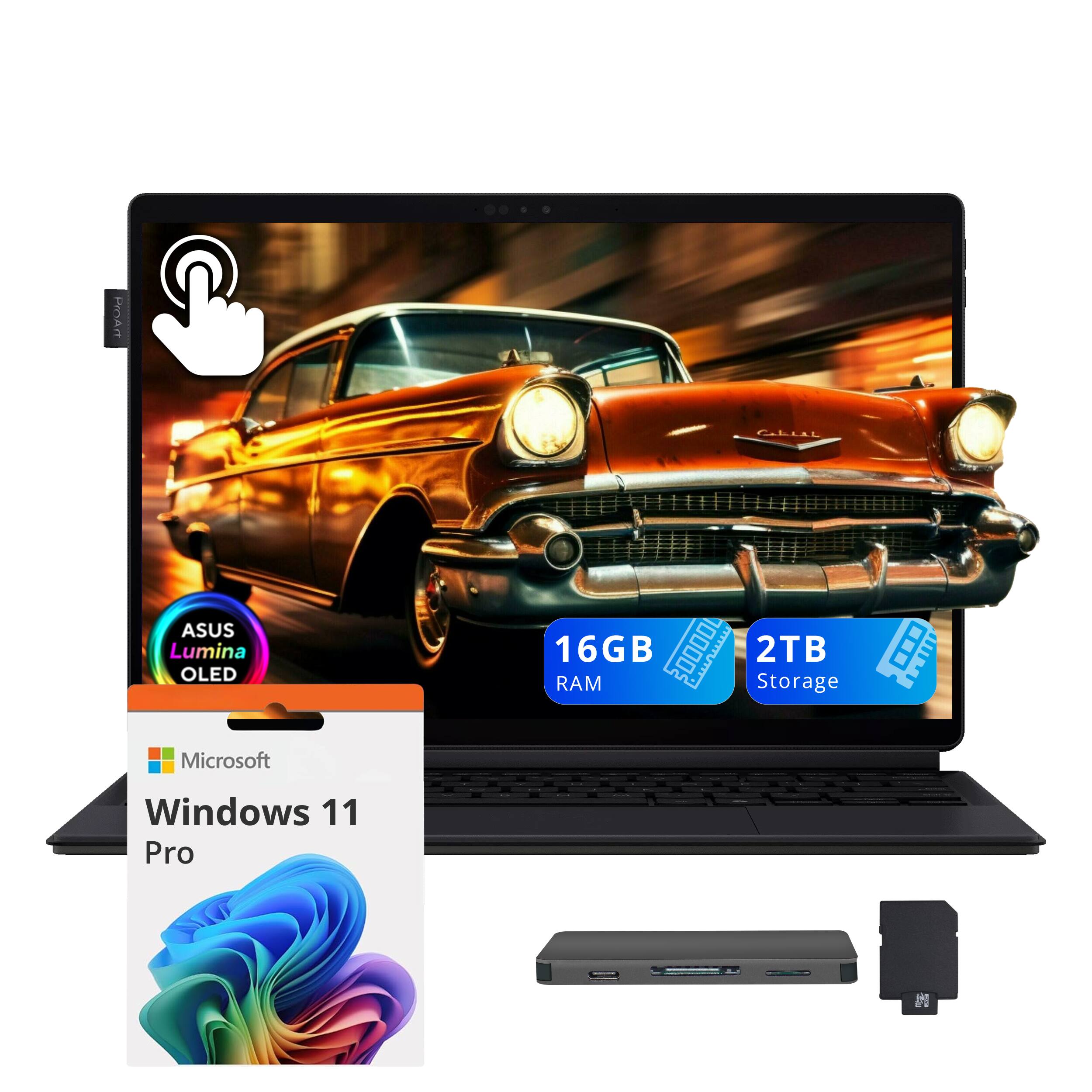 ASUS Lumina OLED 16GB RAM 2TB Storage Microsoft Windows 11 Pro