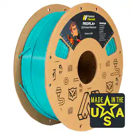Factory Filament - 1.75mm PLA 3D Printer Filament, 1 KG Spool, Dimensional Accuracy +/- 0.02 mm, 3D Printing Filament - Teal