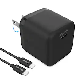Naztech - 30W PD Wall Charger + USB-C to USB-C Cable 6ft for Traveling
