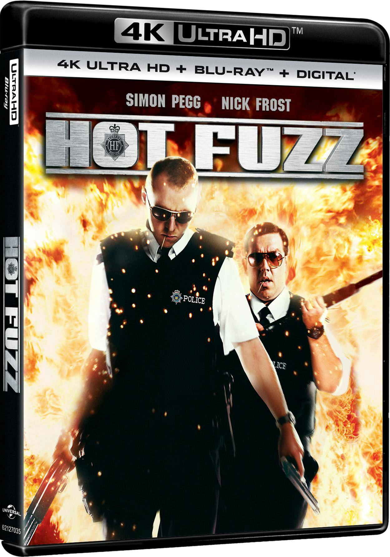Angle. Hot Fuzz (4K Ultra HD + Blu-ray + Digital Copy) [UHD].