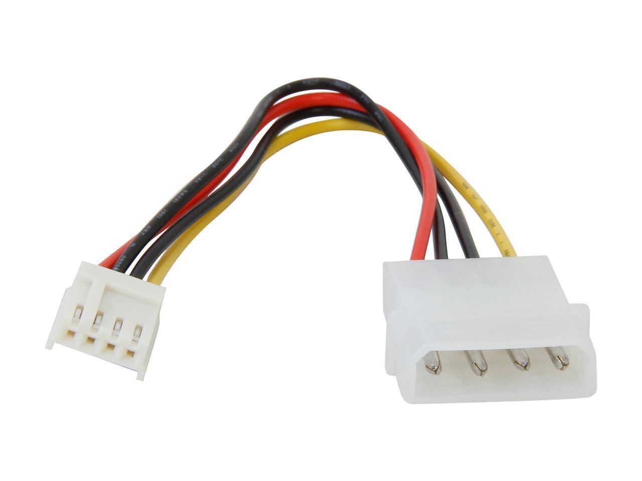 Alt View 1. Nippon Labs - Nippon Labs POW-05206 6.1 in. 5.25 Male to 3.5 Female Internal DC Adaptor Cable Female to Male.