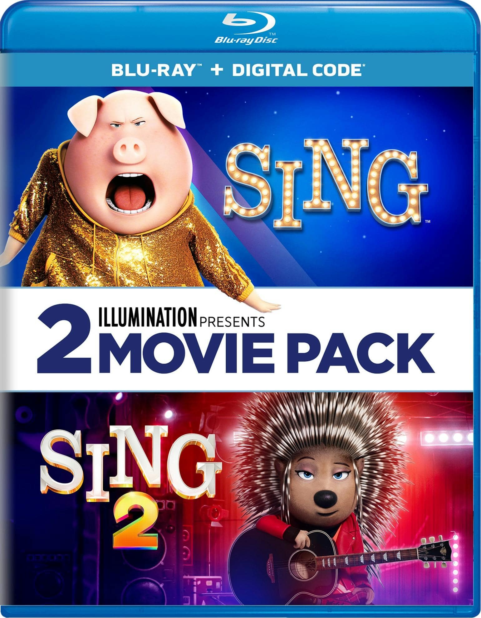 Sing/Sing 2 (with Digital Download) [Blu-ray]