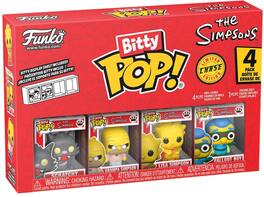 Funko - Bitty POP!: The Simpsons - Scratchy 4-Pack - Collectibles - Multicolor