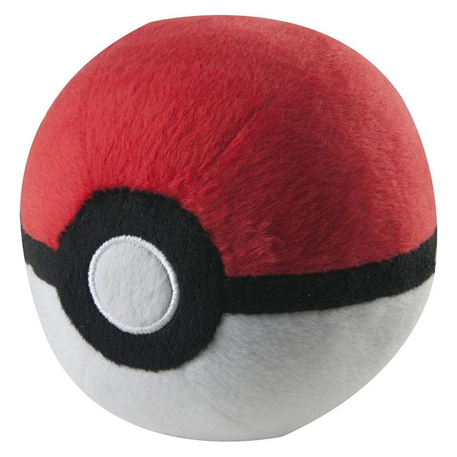 Pokémon Pokemon Poke Ball 5 Inch Plush Poke Ball Red/White T18853 ...