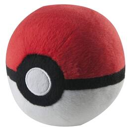 Pokémon - Pokemon Poke Ball 5-Inch Plush - Poke Ball - Red/White