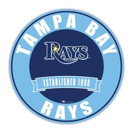Fan Creations - Tampa Bay Rays 24" Circle with Banner - Multicolor
