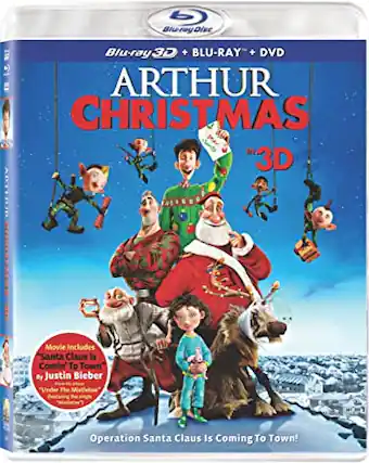 Front. Arthur Christmas (3D) (Blu-ray / DVD).