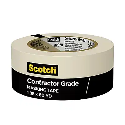 Scotch Contractor Grade Masking Tape #2020
1.88 x 60 YD