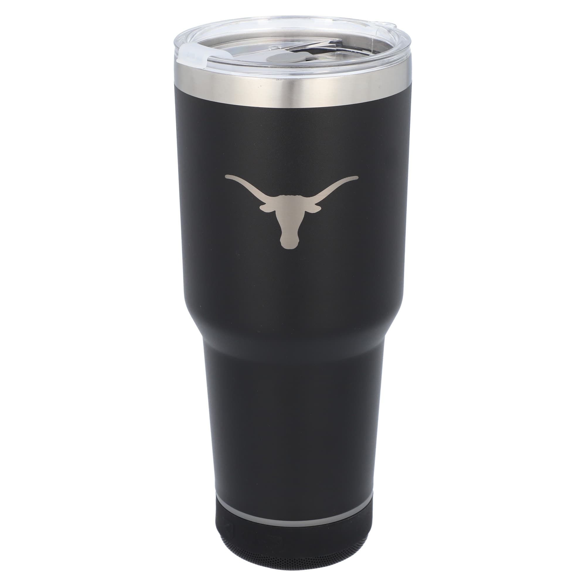 Front. The Memory Company - Texas Longhorns 30oz. Stainless Steel LED Bluetooth Tumbler - Multicolor.