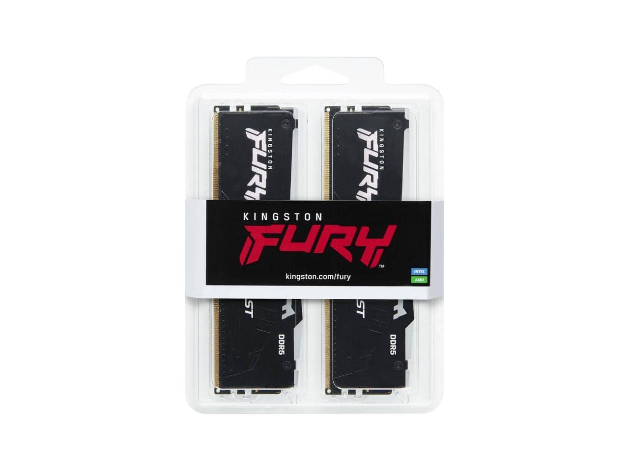 Kingston DDR5 16GB（8GB×2）4800 メモリ 箱無し Kingston FURY Beast 16GB (2 x 8GB) DDR5 SDRAM Memory Kit - Walmart.com