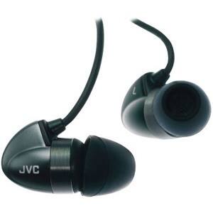 Alt View Standard 20. JVC - Bi-Metal Structure Headphone - Black.