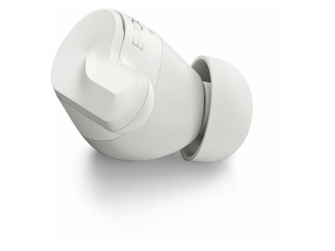 Alt View 4. EPOS - EPOS ADAPT E1 True Wireless Bluetooth Earbuds/Headphones - White - Blue.