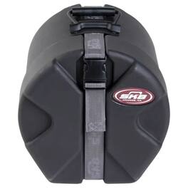 SKB - 8" x 8" Tom Case with Padded Interior and D-Shaped Drum Design - Black