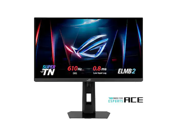 SUPER TN
610Hz (OC)
0.8ms
Low Input Lag
ELMB2
MADE FOR ESPORTS ACE