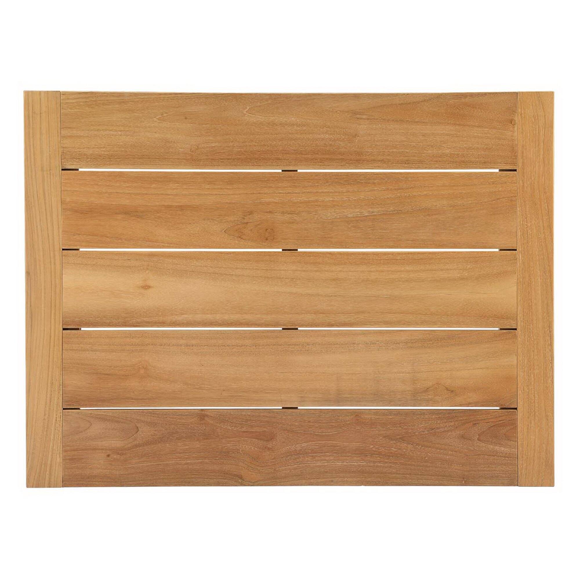 Back. Modway - Upland Outdoor Patio Wood Coffee Table by Modway - Natural.