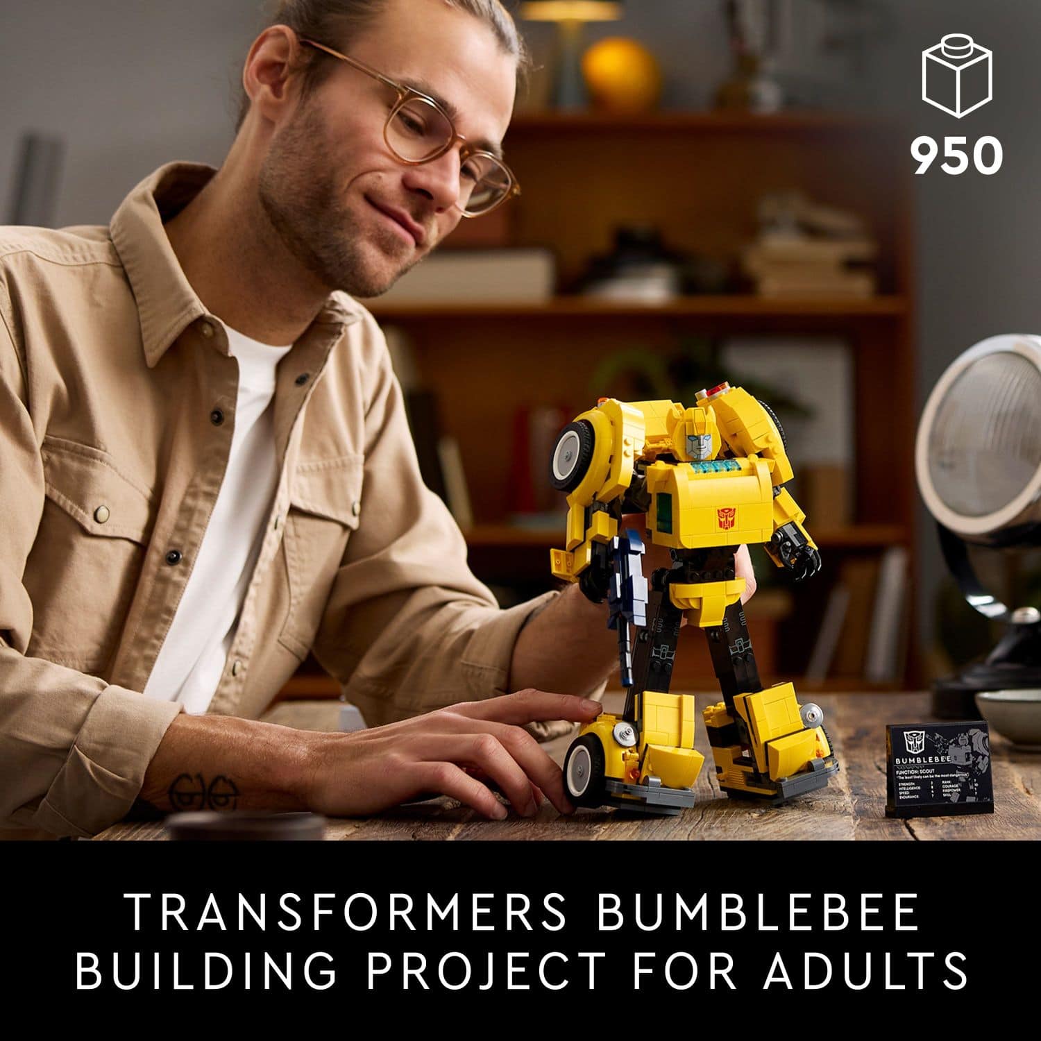 Transformers Bumblebee Building Project for Adults